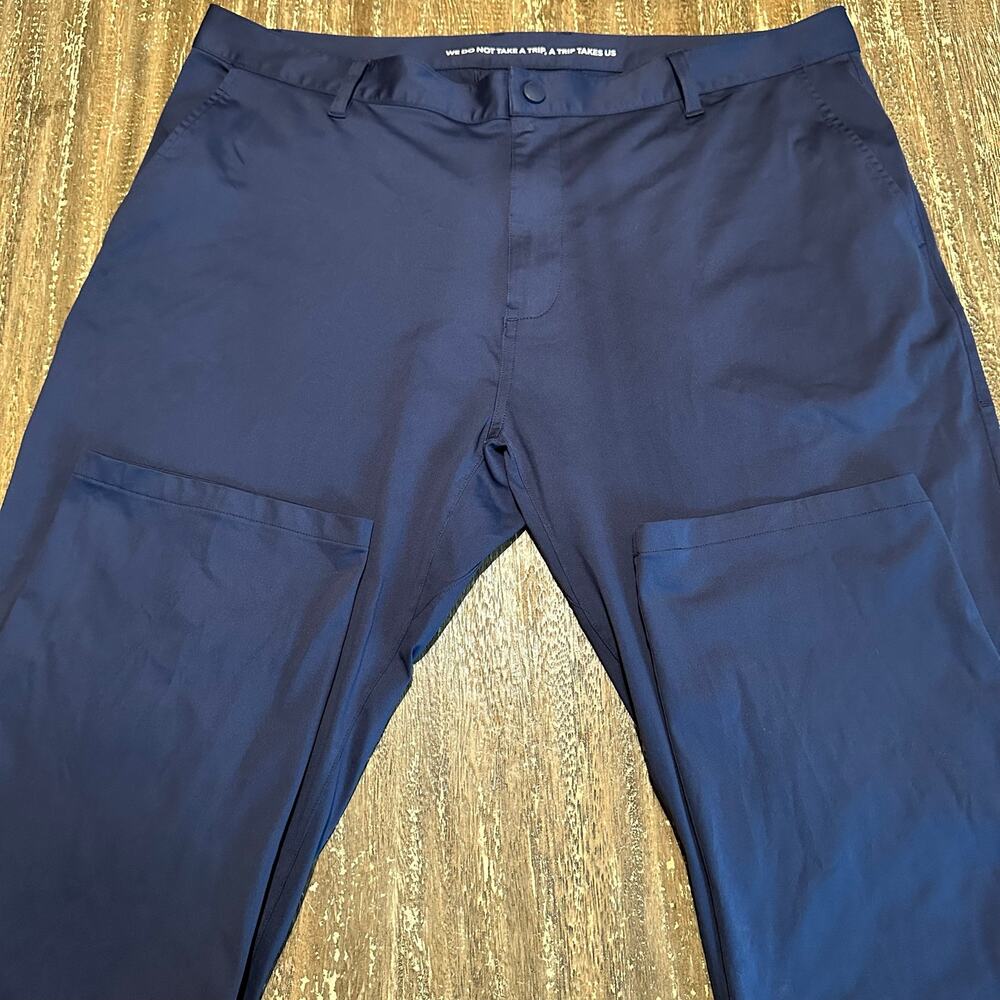 RHONE Performance Commuter Work Dress Pants Stretch Navy Men’s Size 40W x 31L